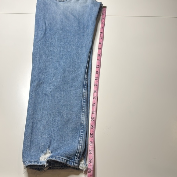 MOTHER The Tomcat Distressed Straight Leg Jeans size 29 - Picture 11 of 12